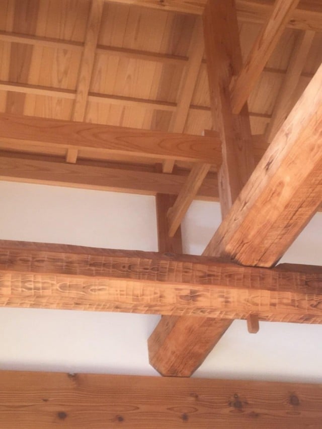 木造架構デザインの空間